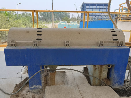 WCPL Effluent SS304 Self Cleaning Dewatering Sludge Centrifuge