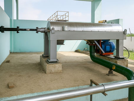 Repair ETP SS316 Automatic Drying Decanter Belt Press