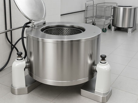 Trial Intermediates Rubber Line Manual Bag Pulling Basket Centrifuge