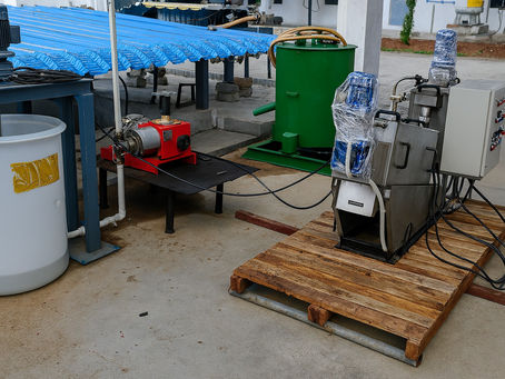 New Petro Chemical industries SS410 Laboratory Continuous Screw Press