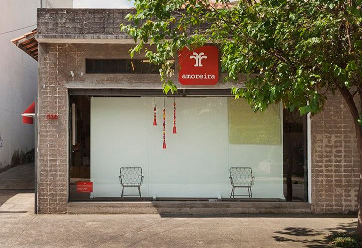 Fachada da loja Amoreira, São Paulo