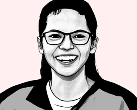 Novia (19) Pengemudi ojol, Semarang