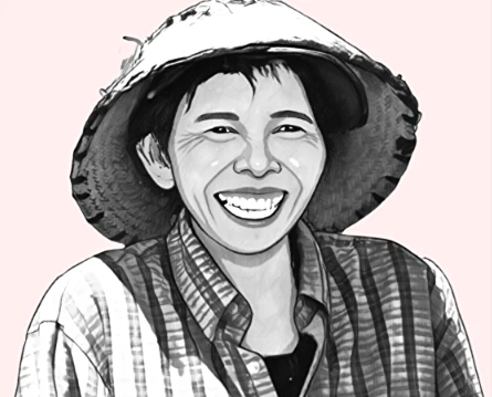 Risda (49) Buruh tani, Bengkulu