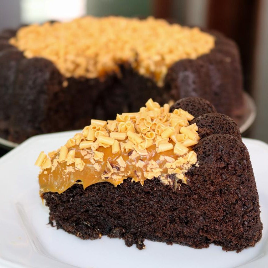 Cacau dark e caramelo com flor de sal