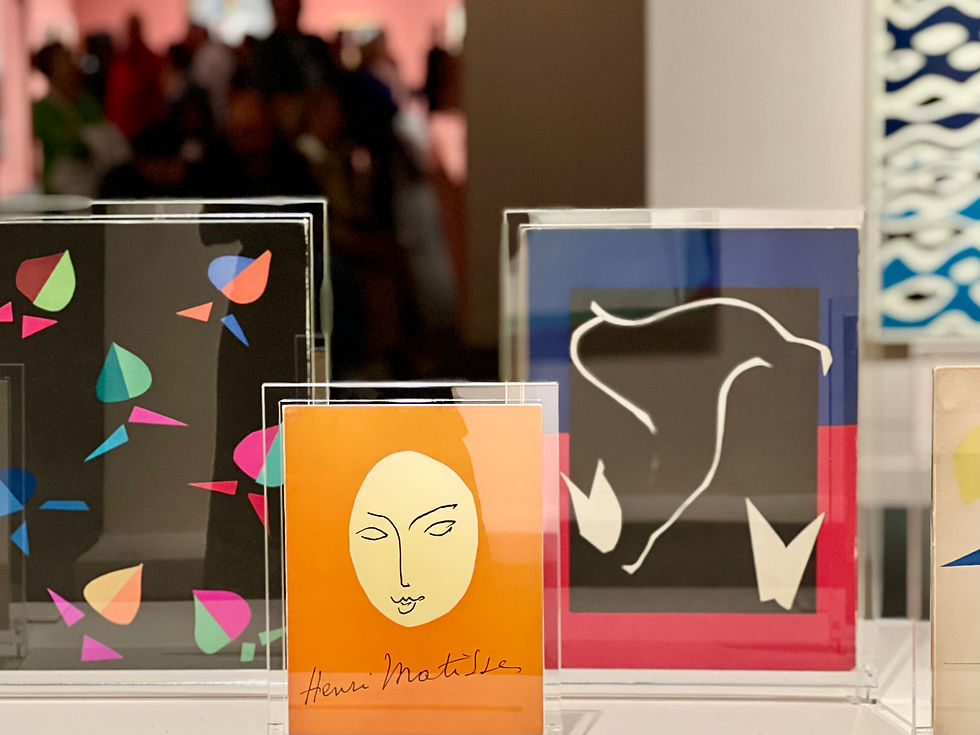 Fragments of form and color, arranged with a sense of play that still feels carefully controlled.