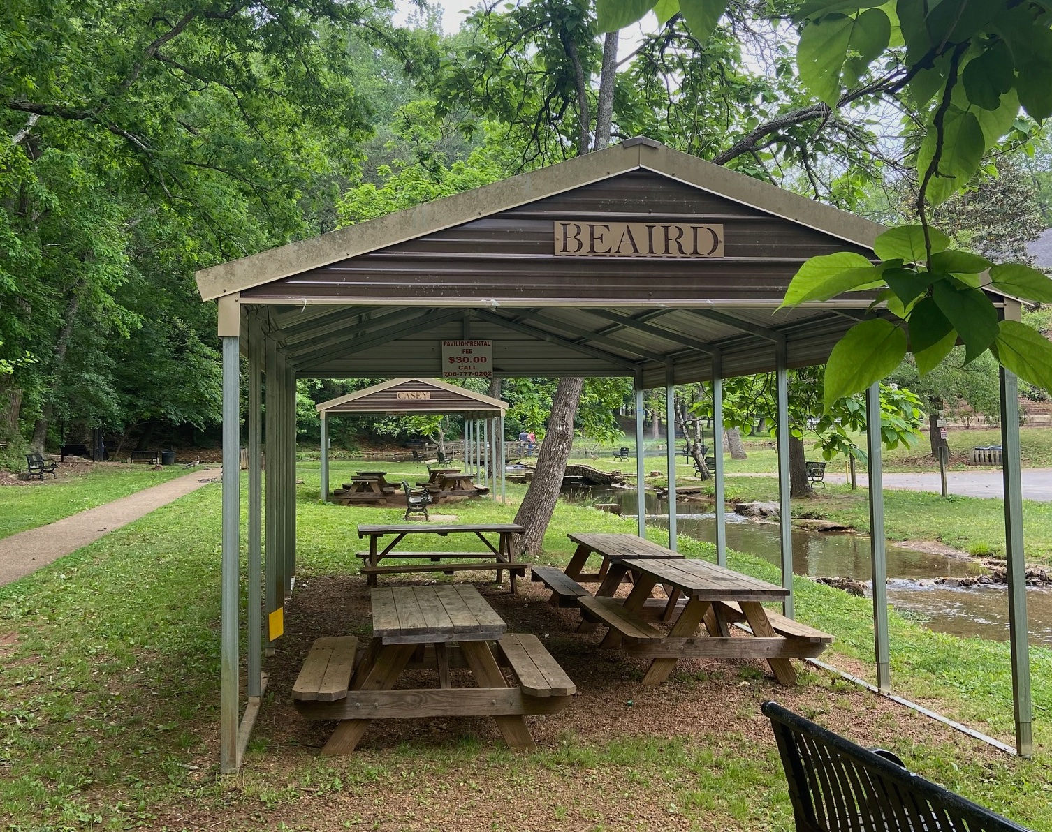 Beaird Pavilion Same Day Rental
