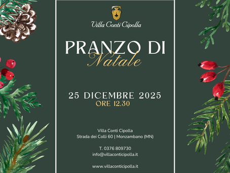Natale 2025 a Villa Conti Cipolla