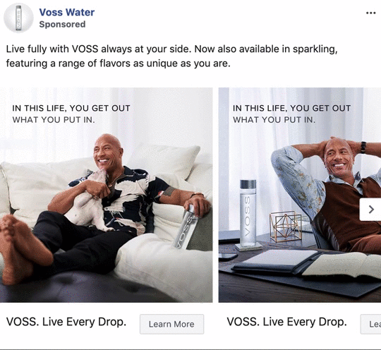 Voss Water x Dwayne Johnson