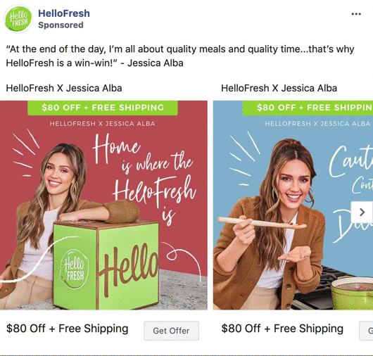 HelloFresh x Jessica Alba