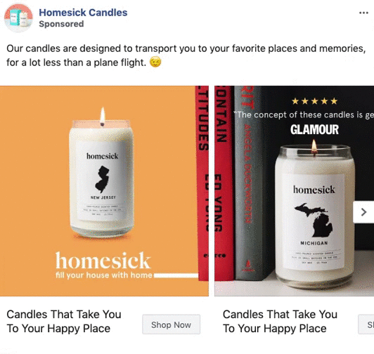 Homesick Candles