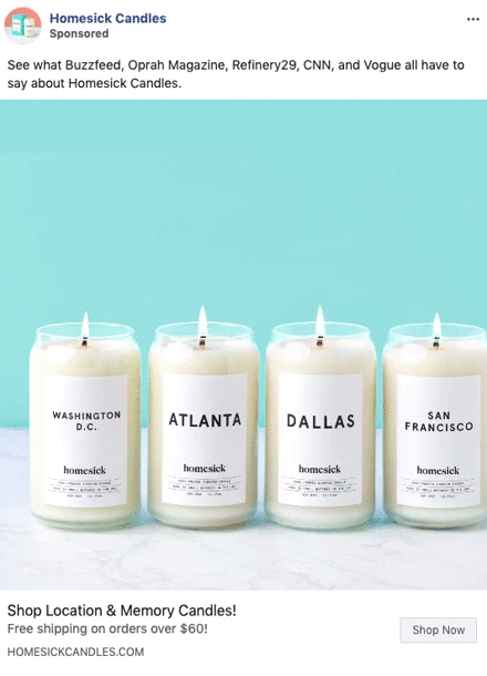 Homesick Candles