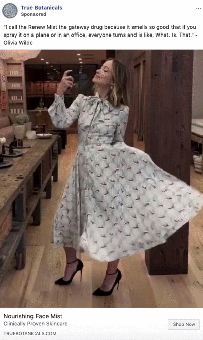 True Botanicals x Olivia Wilde