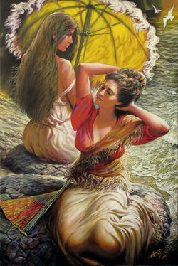 Near the sea