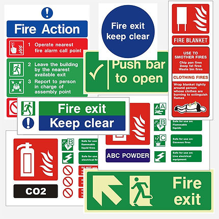 fire safety sign legislation essex london