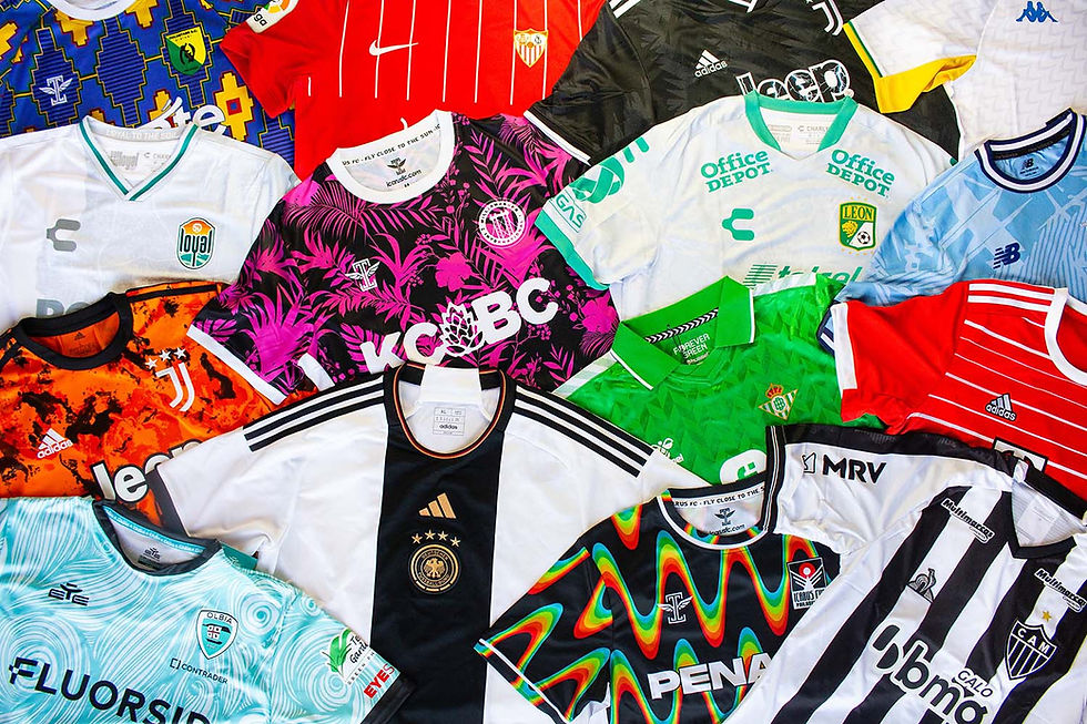 mystery football shirt