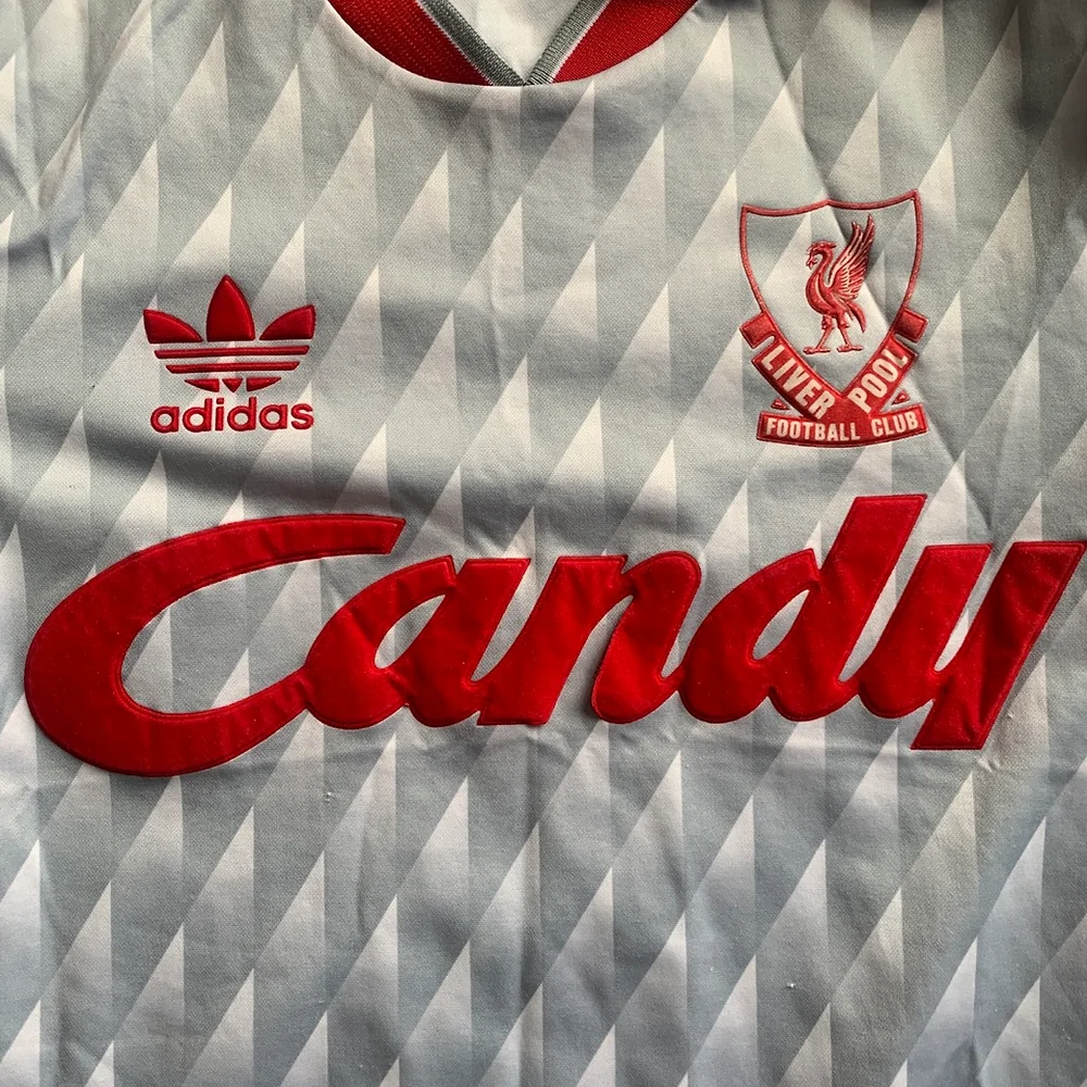 Thumbnail: Original Vintage Liverpool FC 1989/1991 Away Football Shirt (Good) XS/S 