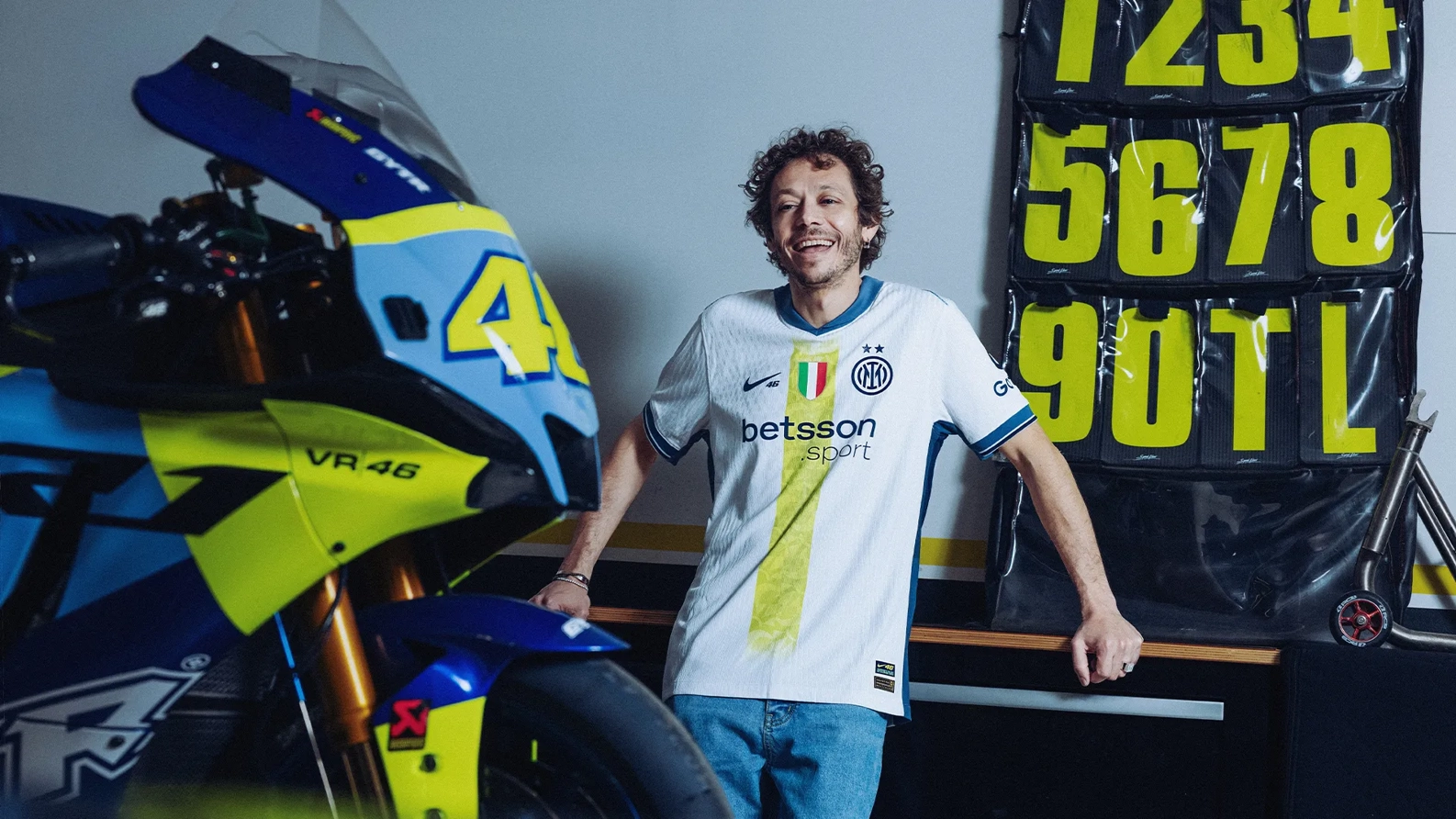 Inter Milan x Valentino Rossi 2024/25 Special Kit