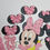 Thumbnail: Pink Baby Minnie Mouse Cake Topper Edible Fondant.