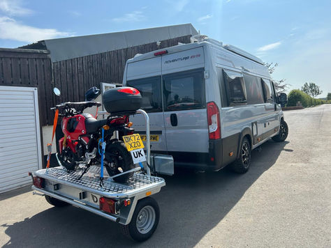 motorbike trailer sale & hire