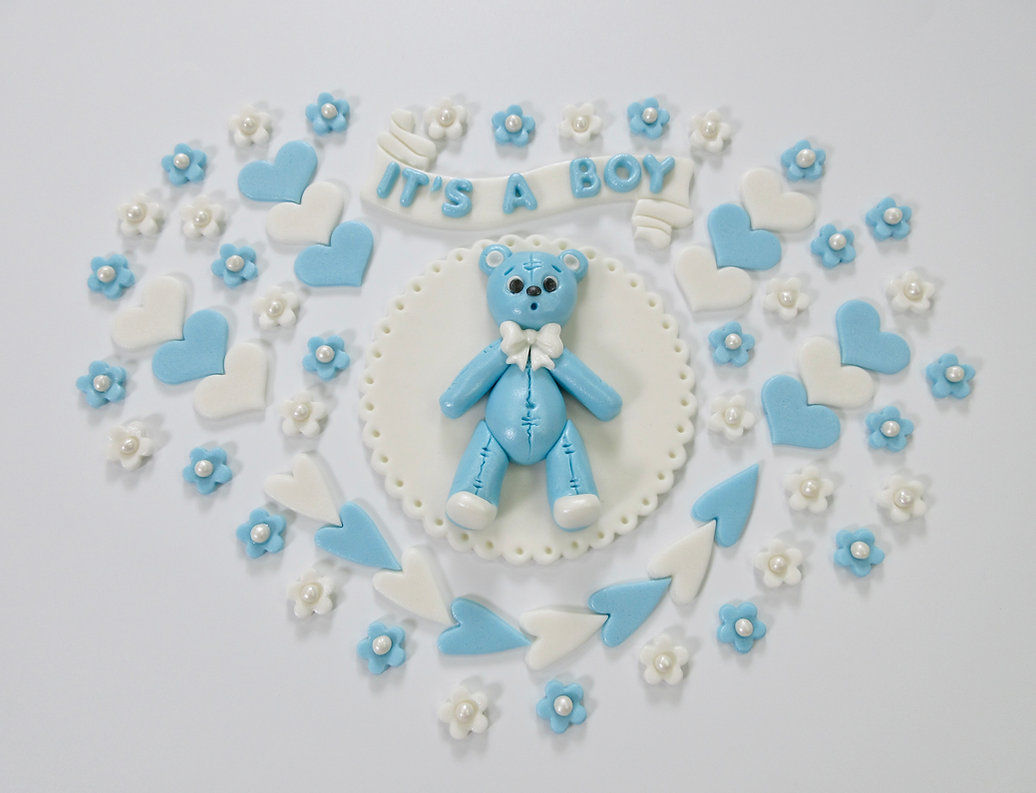 It’s a boy baby shower cake decorations edible