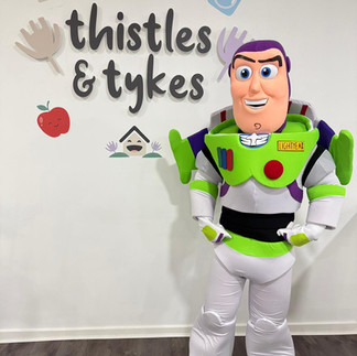toy story kids party mascots Glasgow