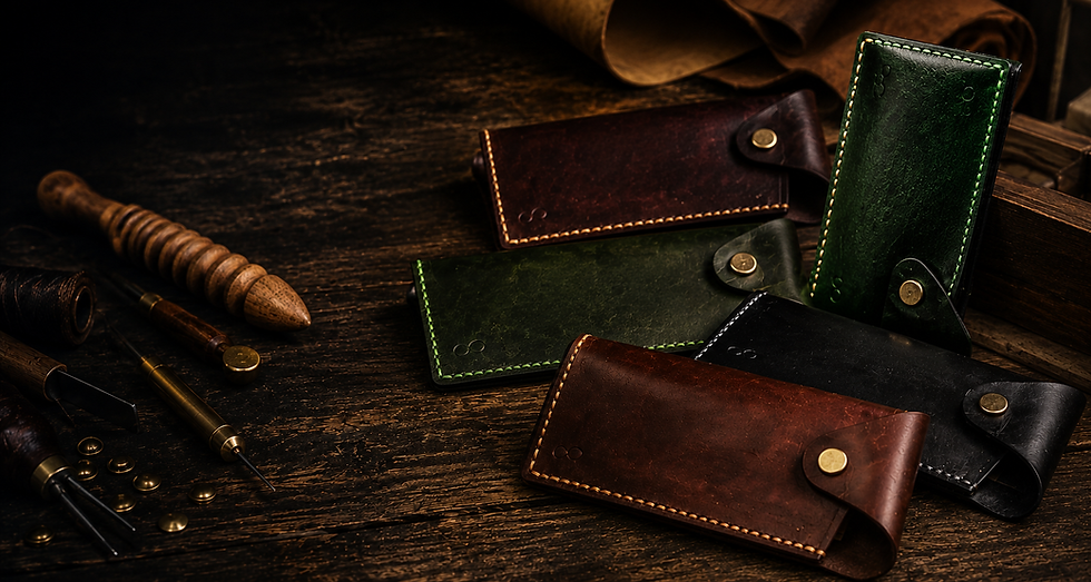 leather accessories Argyll and bute