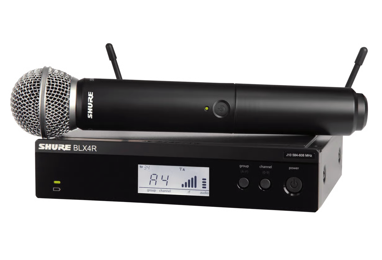 SHURE | BLX24R/SM58 SISTEMA INALAMBRICO