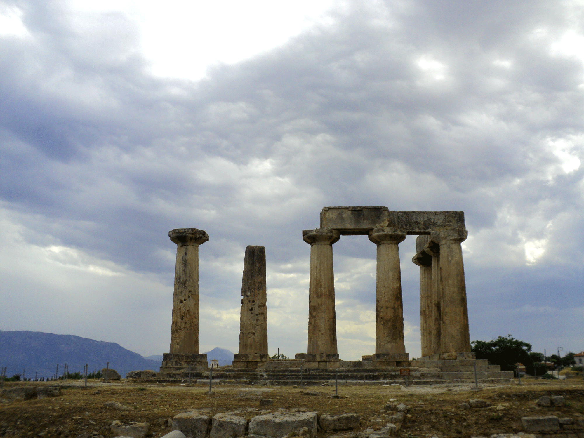 Temple of Apollo Ancient Korinthos