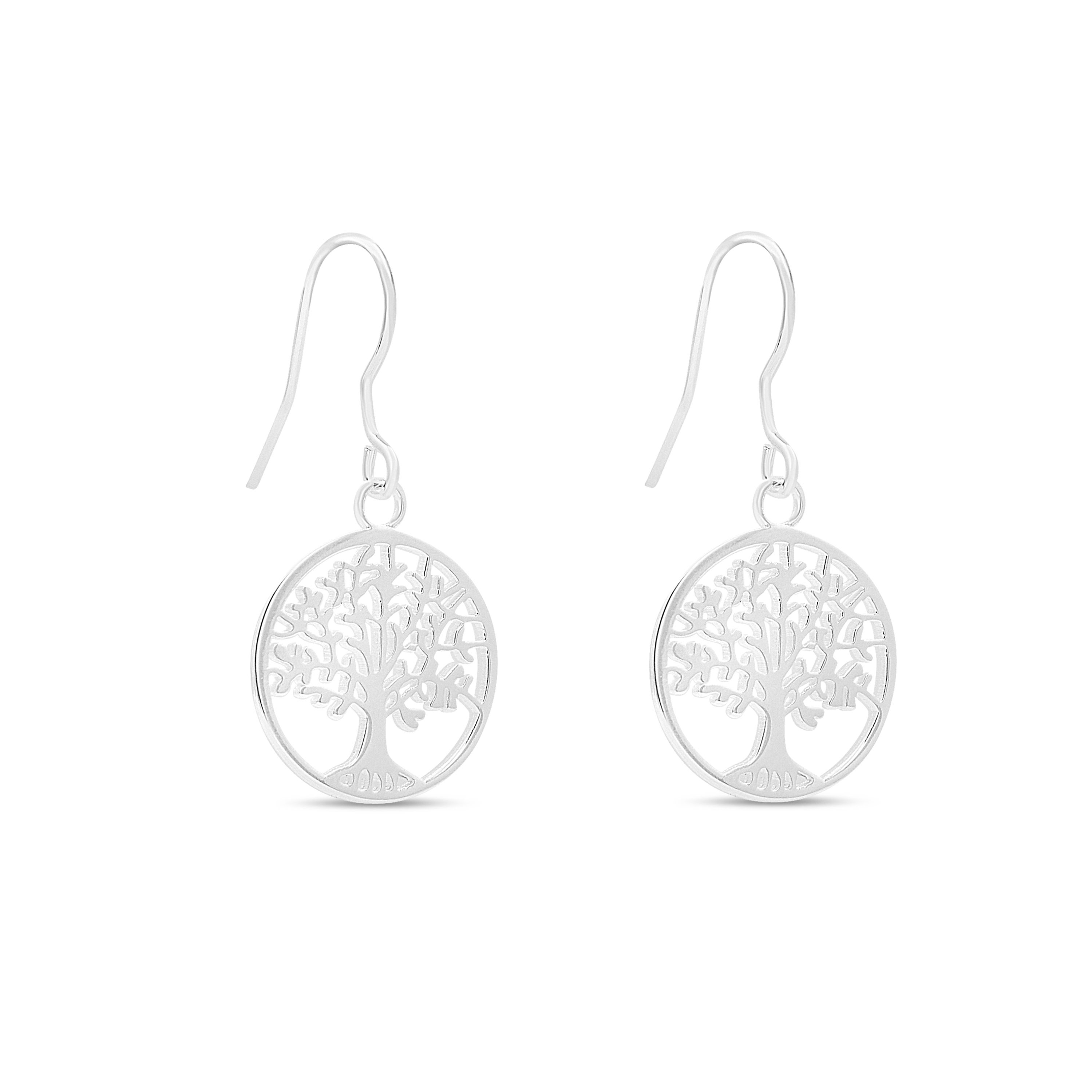 Tree of Life Drop Earrings