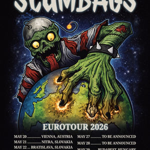 Scumbags anuncia turnê na Europa e leva o novo álbum "Ugly Face" para 10 cidades