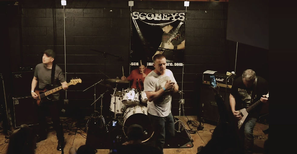 Heavy metal band The Scobeys Unleash “White Rabbit”