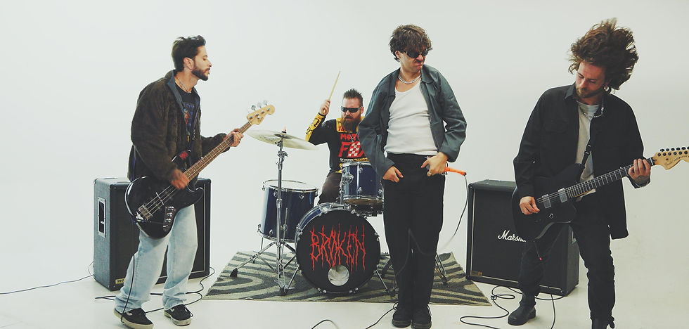 brøken Unleashes Powerful New Single "recomeçar" and Welcomes New Guitarist