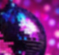 very very close zoomed in image of disco ball where you can only see the glass with purple