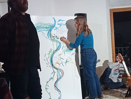 Une belle semaine de création pour le duo Bocage et Eela Laitinen !