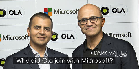 Why did Ola join with Microsoft?