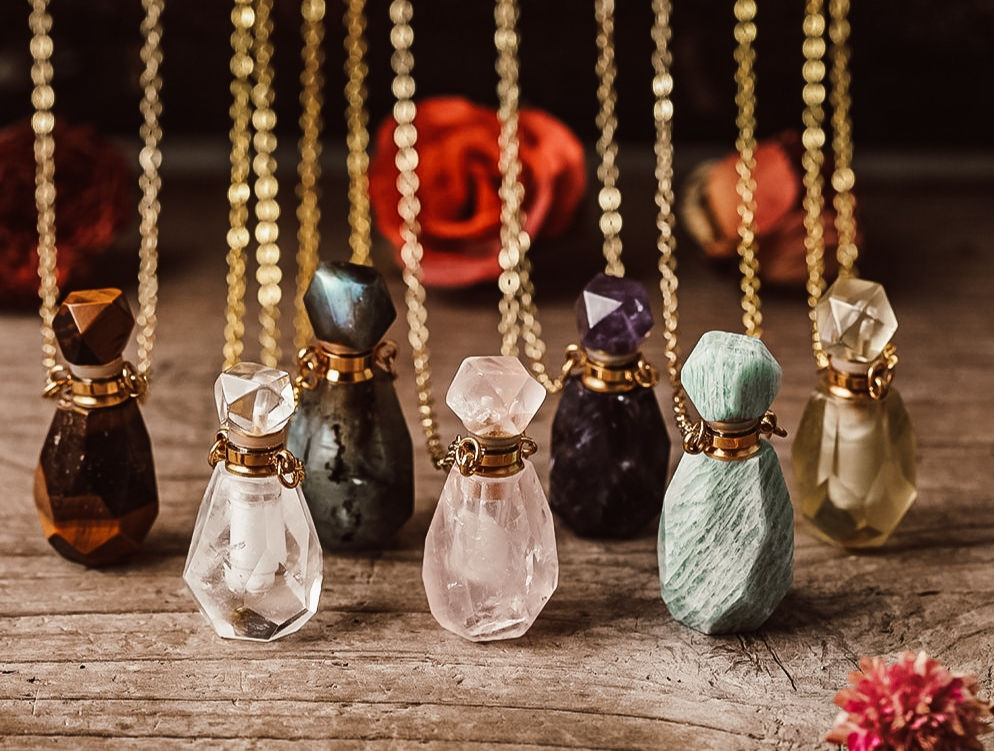 Perfume Bottle Necklaces (Venus)