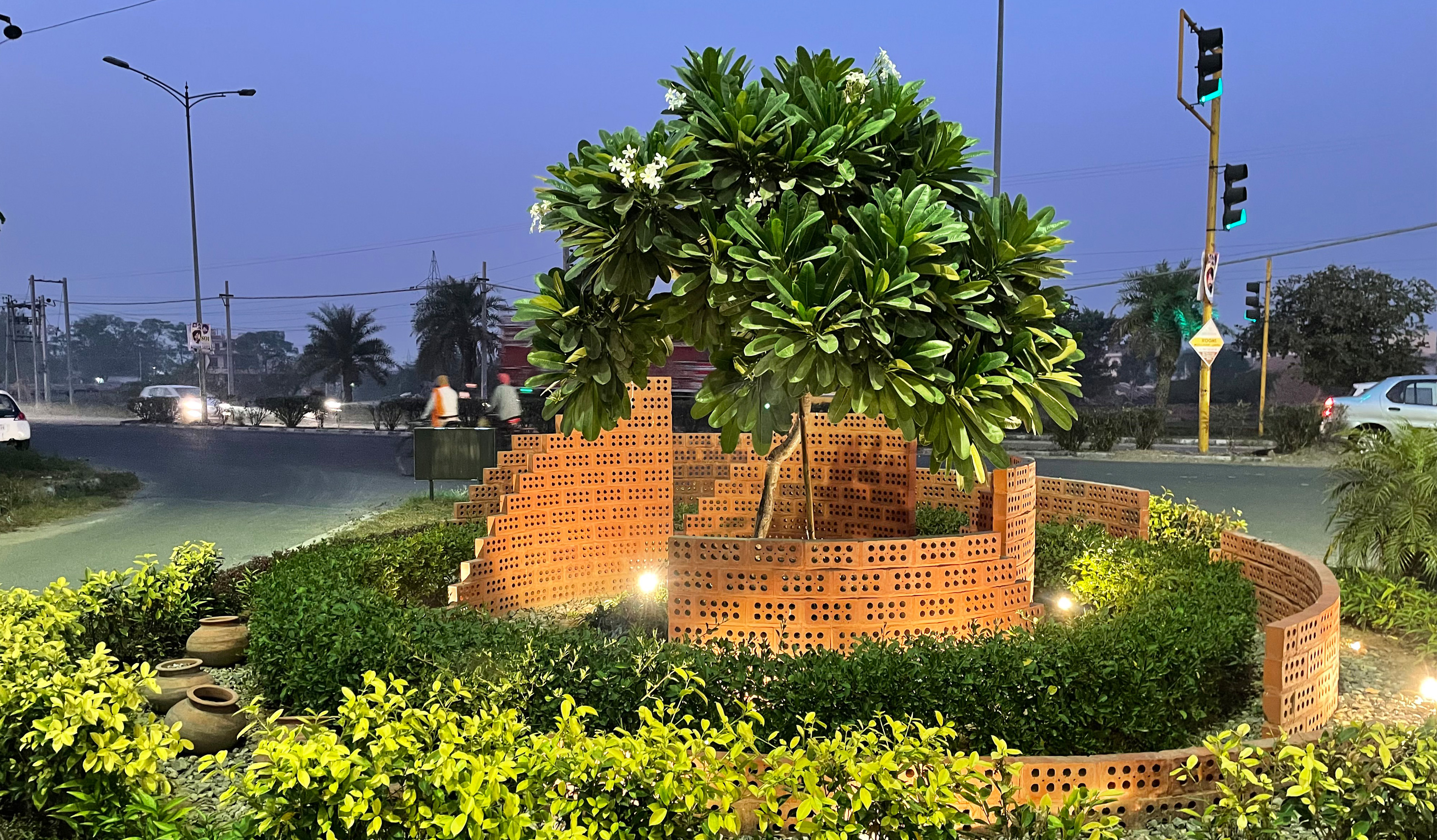 Folly at Airport Road Junction 1