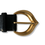 Thumbnail: Yves Saint Laurent 80s Gold Medallions Leather Belt