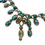 Thumbnail: Christian Dior 1963 Cats Eye Art Glass Necklace