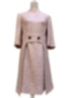 Vintage haute couture 50s gown dress