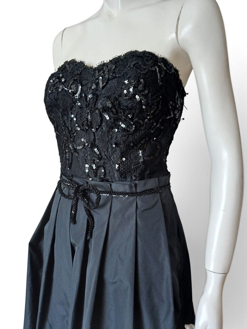 Givenchy boutique 70s evening dress