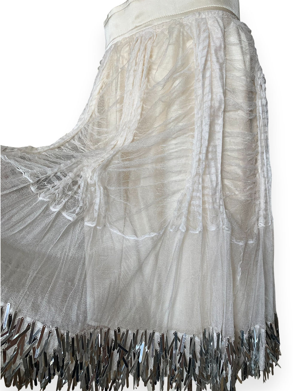 john galliano vintage silk cocktail skirt