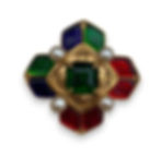 Chanel 1994 gripoix brooch