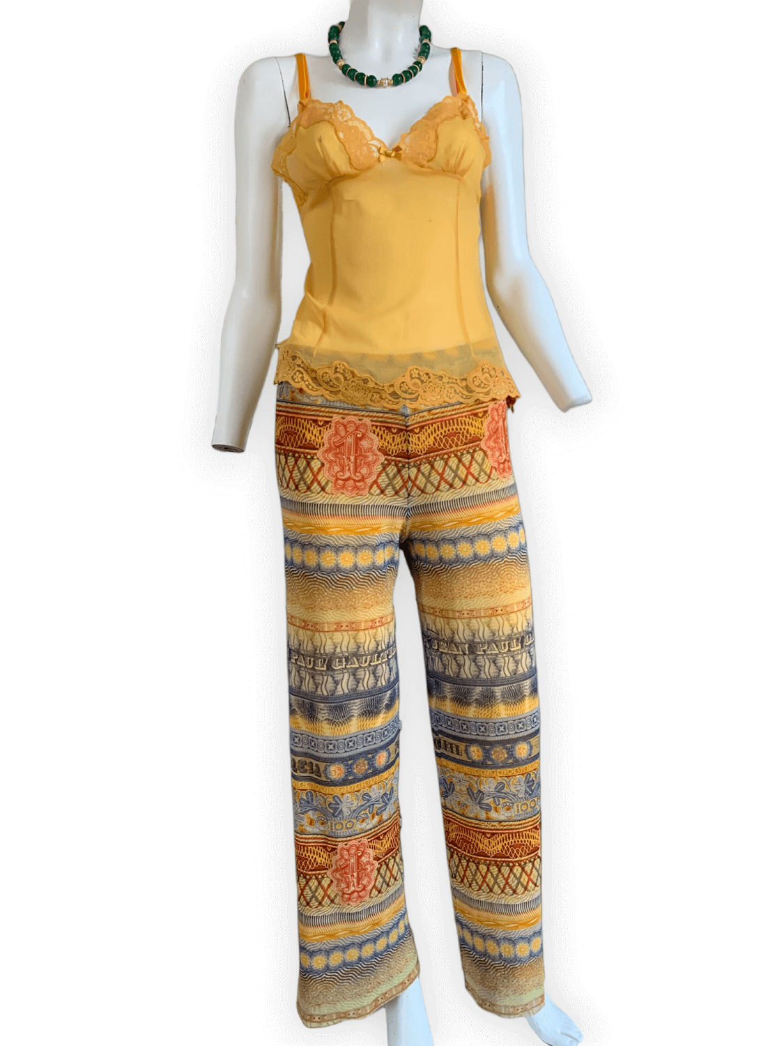 Jean Paul Gaultier Soleil Money Print Pants