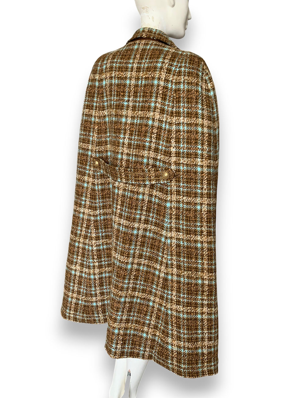 chanel haute couture 1960s Cape coat skirt