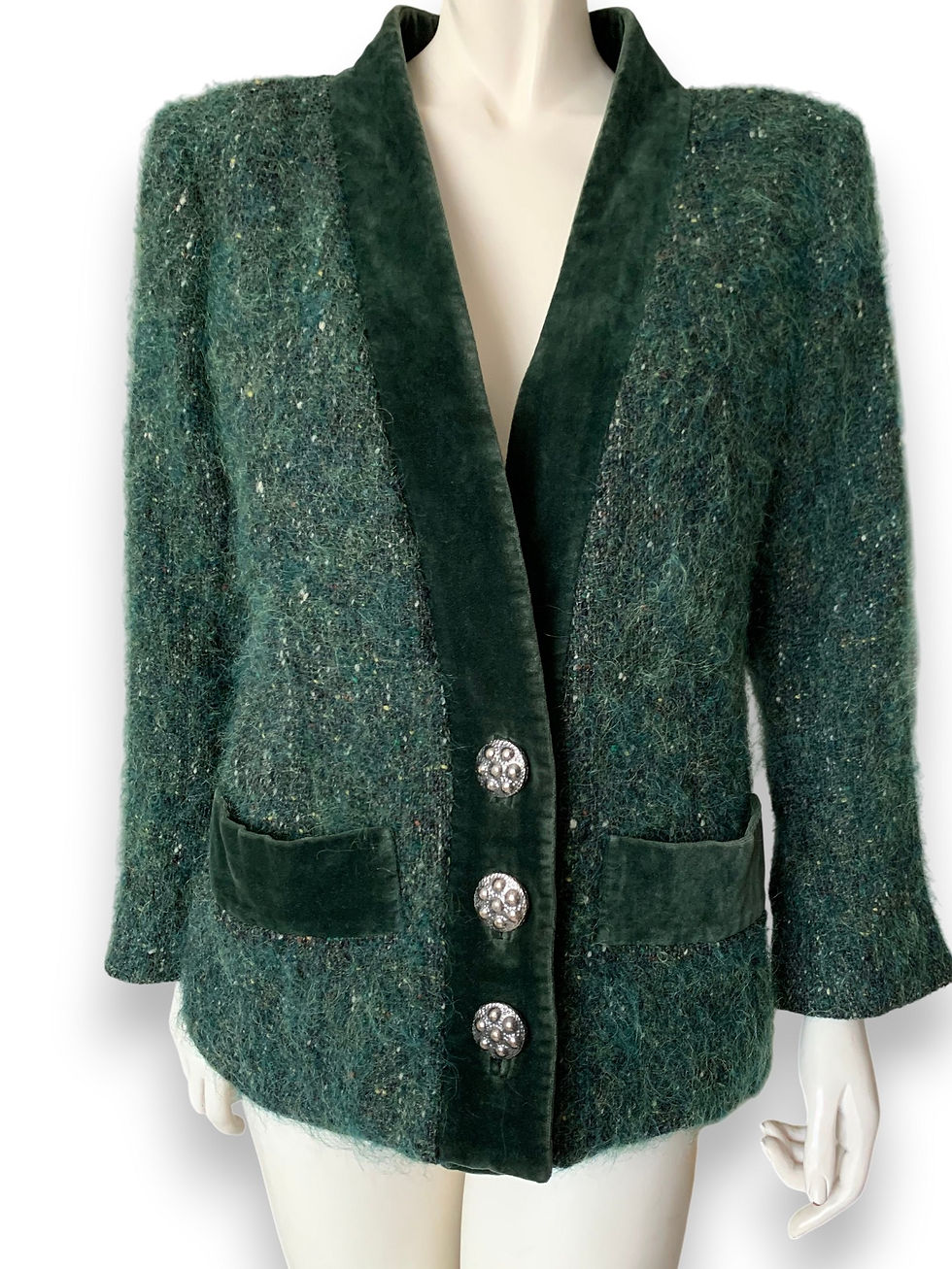 Yves saint laurent rive gauche 1980s jacket