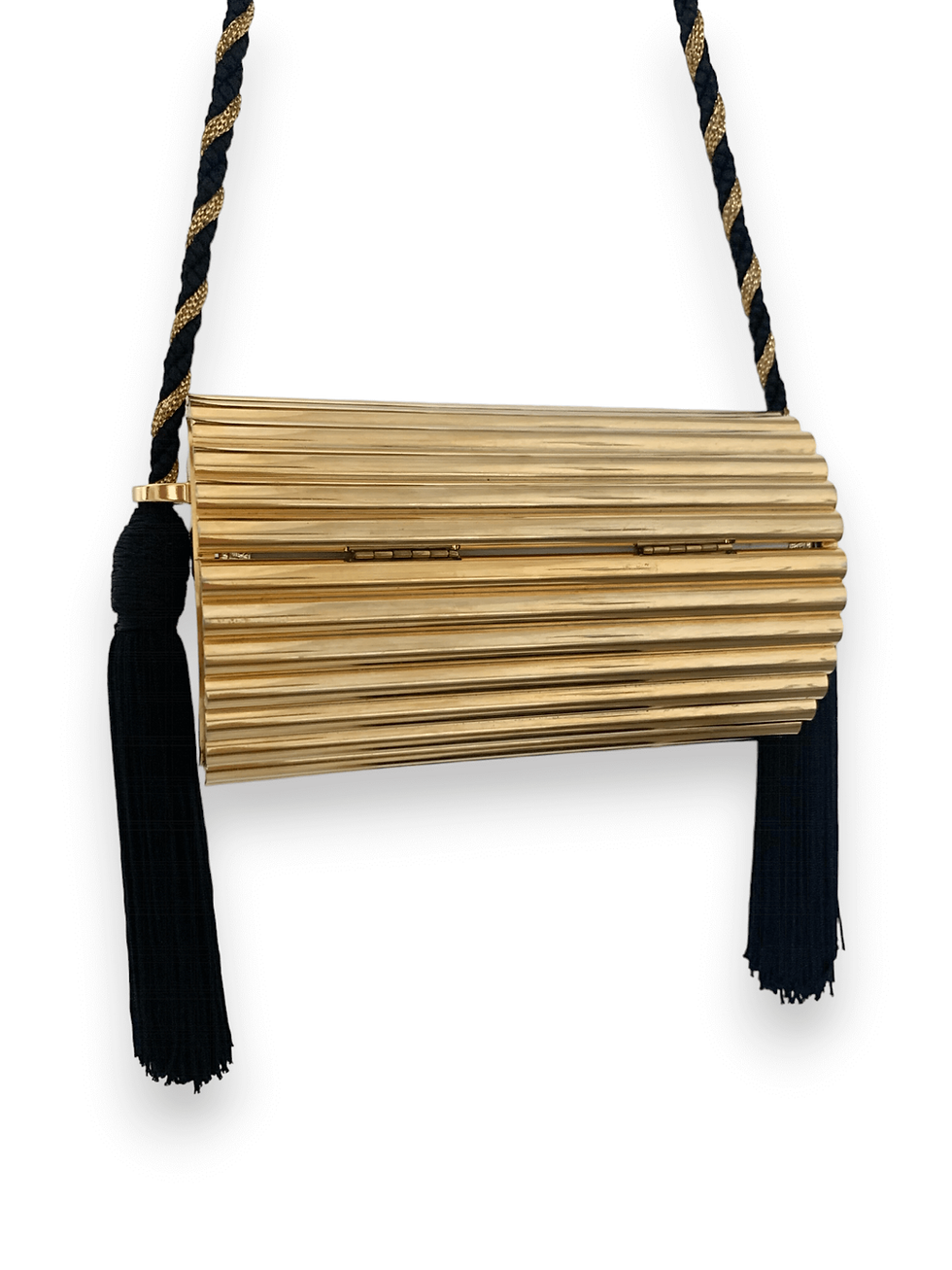 Thumbnail: Yves Saint Laurent YSL Vintage Gold Opium Bag