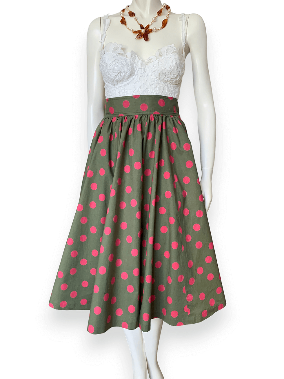 ysl rive gauche Russian collection skirt