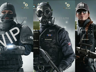 فيديو يستعرض لنا انواع الاسلحة حسب الشخصيات في لعبة Rainbow Six Siege