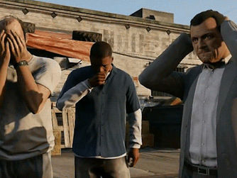 لقطات مرحه من لعبة GTA5 نسخة PC